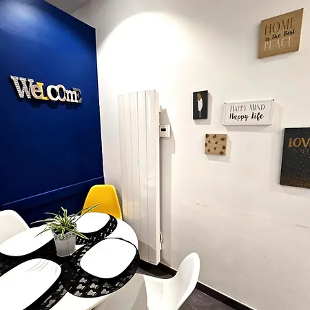 Apartament Les Ames Heureuses-pere Lachaise-wifi By La Cle Des Expos In Paryż